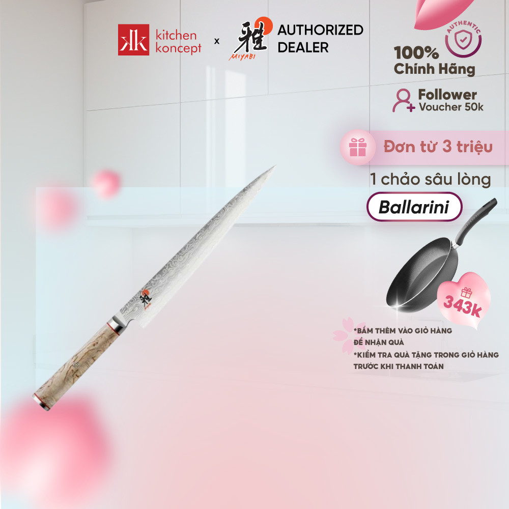 Dao Sujihiki 5000MCD MIYABI - 24cm