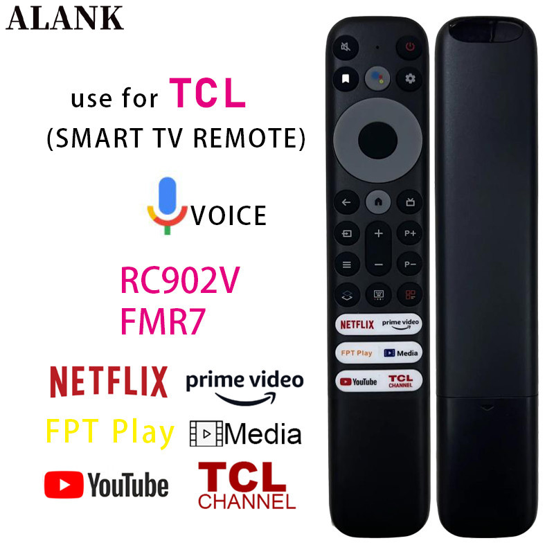 ALANK Điều khiển TiVi Smart TCL Remote có giọng nói Chính hãng RC902V FMR7