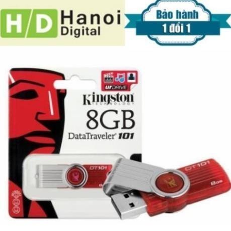 USB KINGSTON 8Gb DT101 G2 ĐU DUNG LƯỢNG NTFS/ FAT/ FAT32/ exFAT