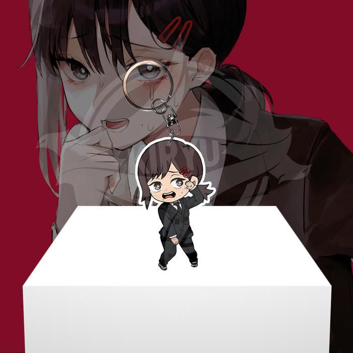 Gantungan Kunci Gantungan HP Anime Chainsaw Man Higashiyama Kobeni - Ganci Akrilik - Keychain Acryli