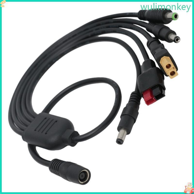 Cáp sạc năng lượng mặt trời chuyên nghiệp WU DC7909 Nữ sang XT60 DC5521 Dây nguồn