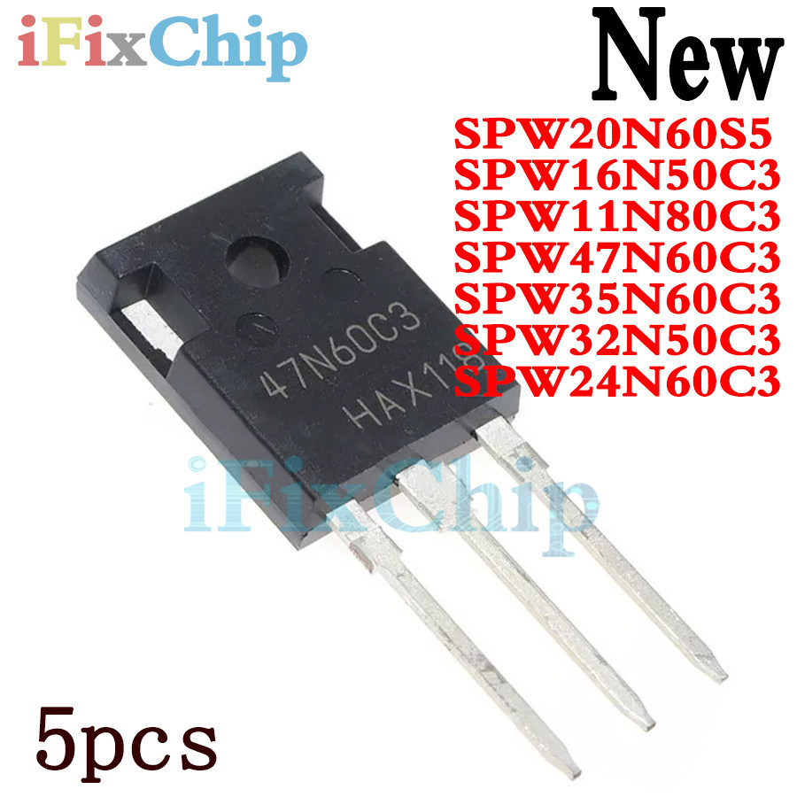5 Chiếc SPW47N60C3 47N60 47N60C3 SPW35N60C3 35N60C3 SPW32N50C3 SPW24N60C3 24N60C3 SPW20N60S5 20N60S5