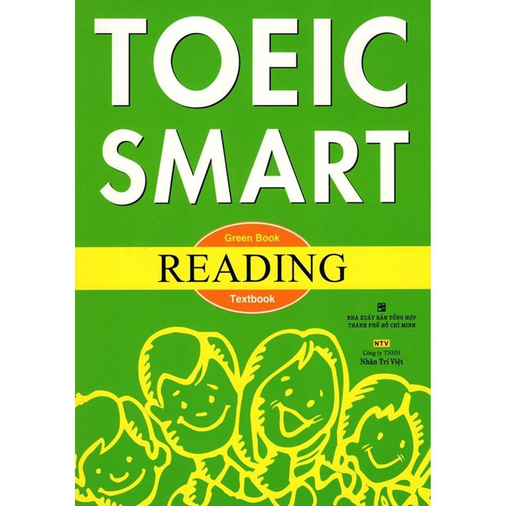 Sách - Toeic Smart - Green Book Reading (Kèm CD) - Nhân Trí Việt