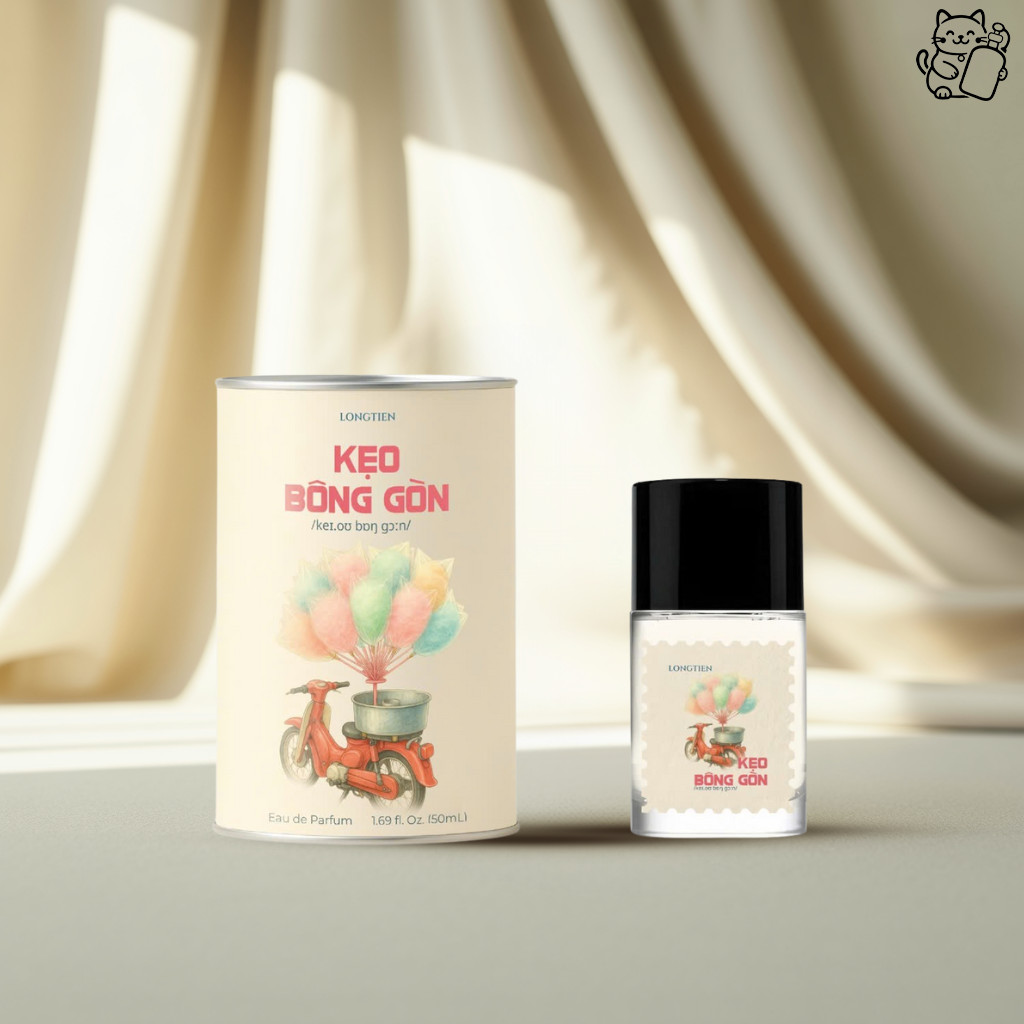 [1MIL] [Hỏa tốc HCM] LONGTIEN Kẹo Bông Gòn EDP