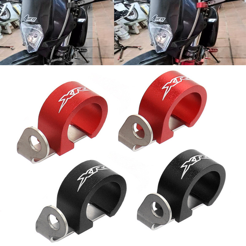 Thích hợp cho Honda XR250L XR400R XR650L Sửa Đổi Xe Máy Trước Ống Dầu Vòng Ống Dầu Kẹp Vòng Khóa [cx