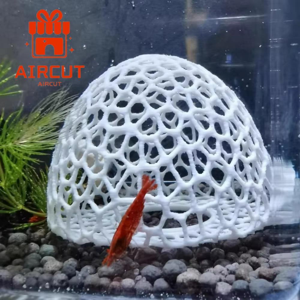 YANGMING Trang trí bể cá, Chơi đồ trang trí Nuôi nơi trú ẩn Hang ẩn cá, Hang còn lại đa chức năng Nơ