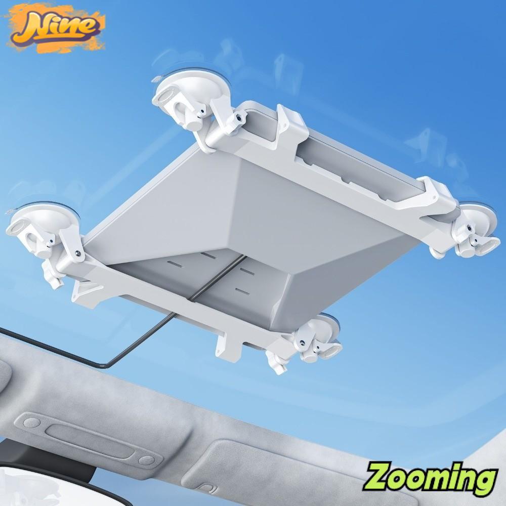 Giá đỡ gắn cốc hút ZOOMING, Mái kính 4 cốc hút Starlink Mini Mount, Cửa sổ trời ô tô đa năng Điều hư