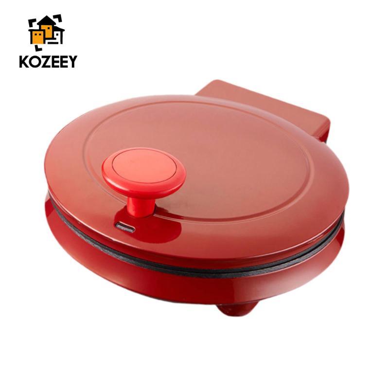 Máy làm bánh pizza mặt bàn Lò nướng pizza điện nhỏ gọn cho bánh pancake nhà bếp gia đình