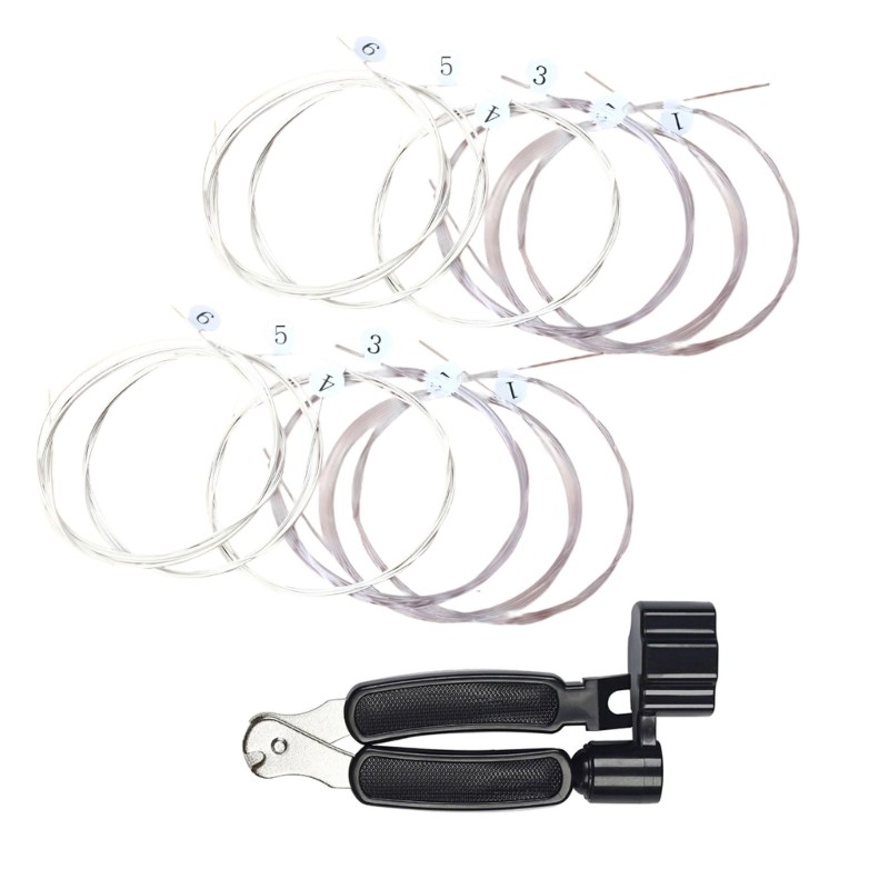 CH Smooth Play Dây đàn Guitar Nylon 2 gói kèm bộ thay dây thực tế