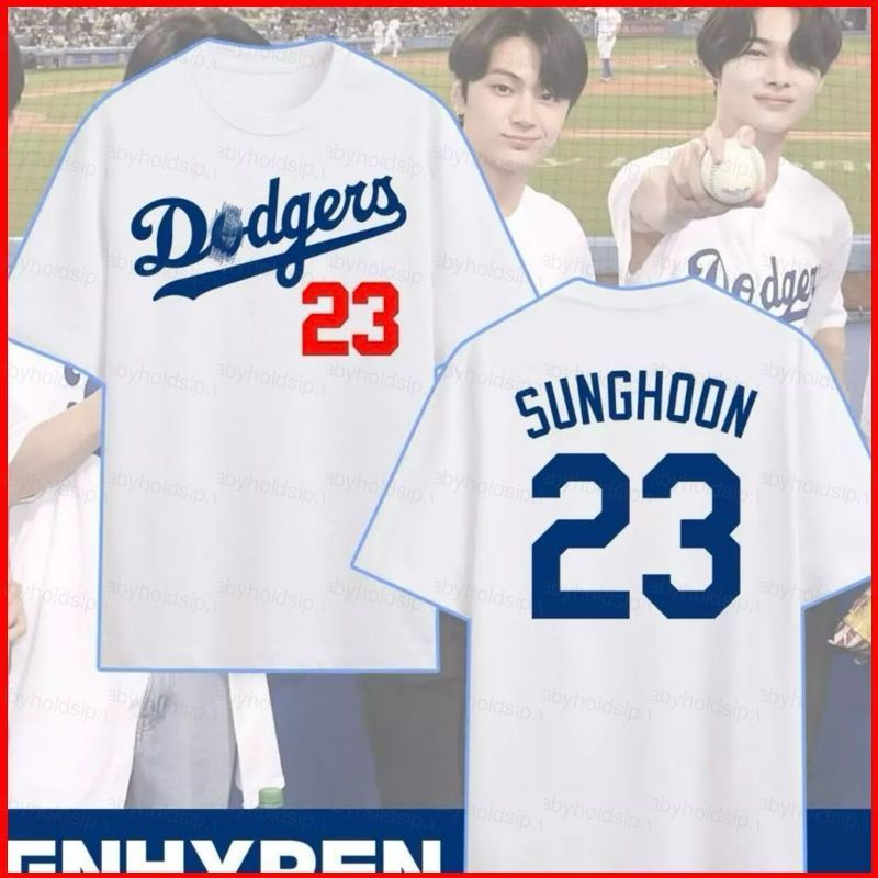 Áo thun ENHYPEN dành cho nam, thiết kế Hàn Quốc cho Heesung, Jungwon, Sunghoon, JAY, JAKE, SUNOO, NI