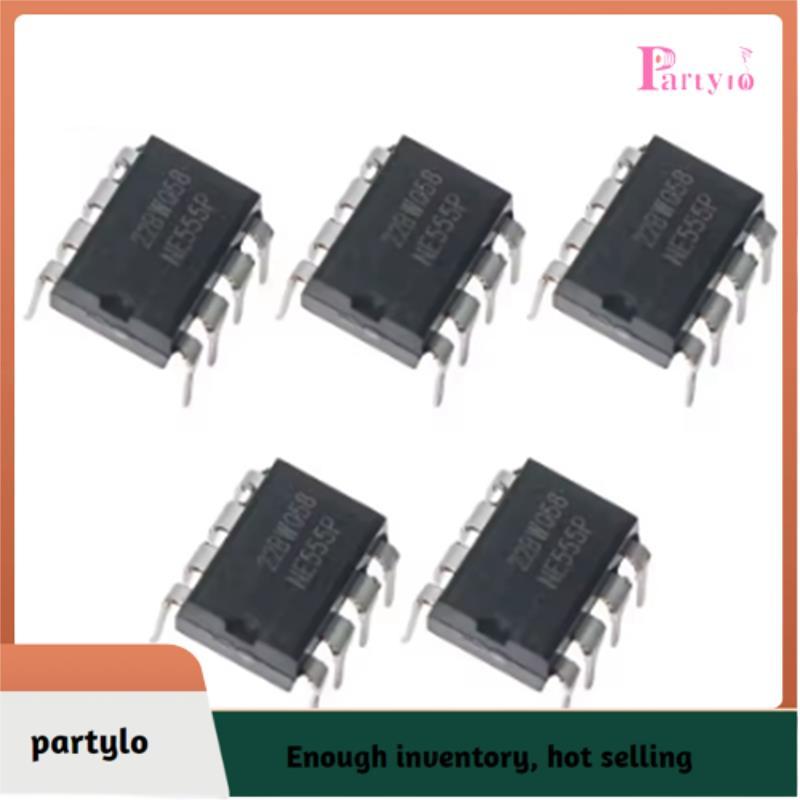 [partylo] NE555 NE555P DIP-8 IC Chip DIP-8 Chip định giờ IC mới Ne555 Bán buôn