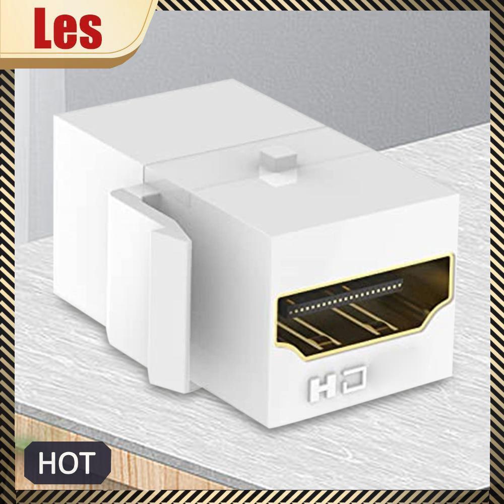 Keystone Jack Bộ chuyển đổi tấm Keystone tương thích HDMI cho bảng điều khiển ổ cắm tấm tường