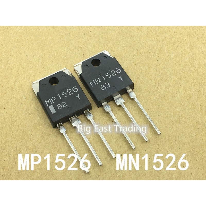 4 = 2 cặp 2pc MN1526 + 2pc MP1526 SPTECH Silicon PNP Power Transistor, đảm bảo chất lượng betterway