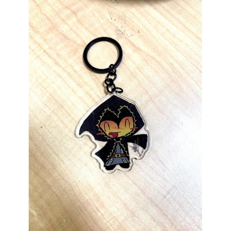 Q - Version Cartoon Acrylic Keychain Telamon Shedletsky Roblox Admin Forsaken Inspiration Creative K