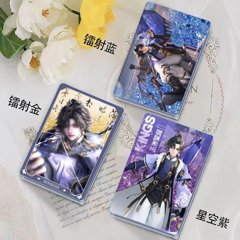 Spot Goods#King of Glory game Sun Quan merchandise acrylic tiles, liquid sand mahjong ornaments, des