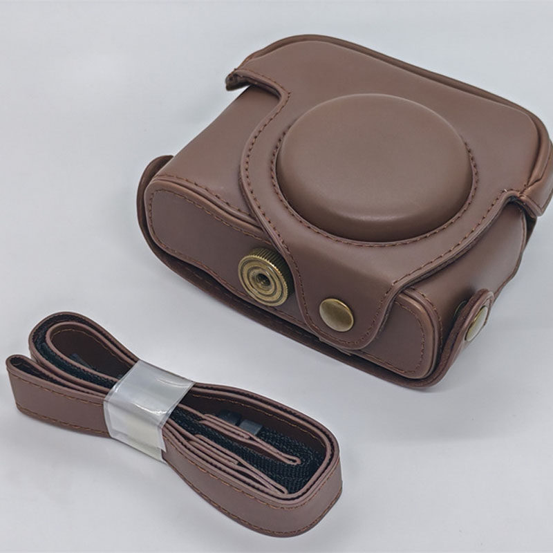 Thích hợp cho Canon g15 g16 Bao da trọn gói Túi đựng máy ảnh Canon G15 / G16 Vỏ máy ảnh Giá đỡ có th