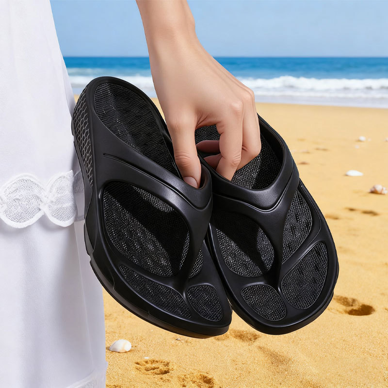 Nam Flip-Flops Mặc Ngoài Chống Trơn Trượt Flip-Flops Đi Biển Thể Thao Ngoài Trời Shit-Steping Flip-F