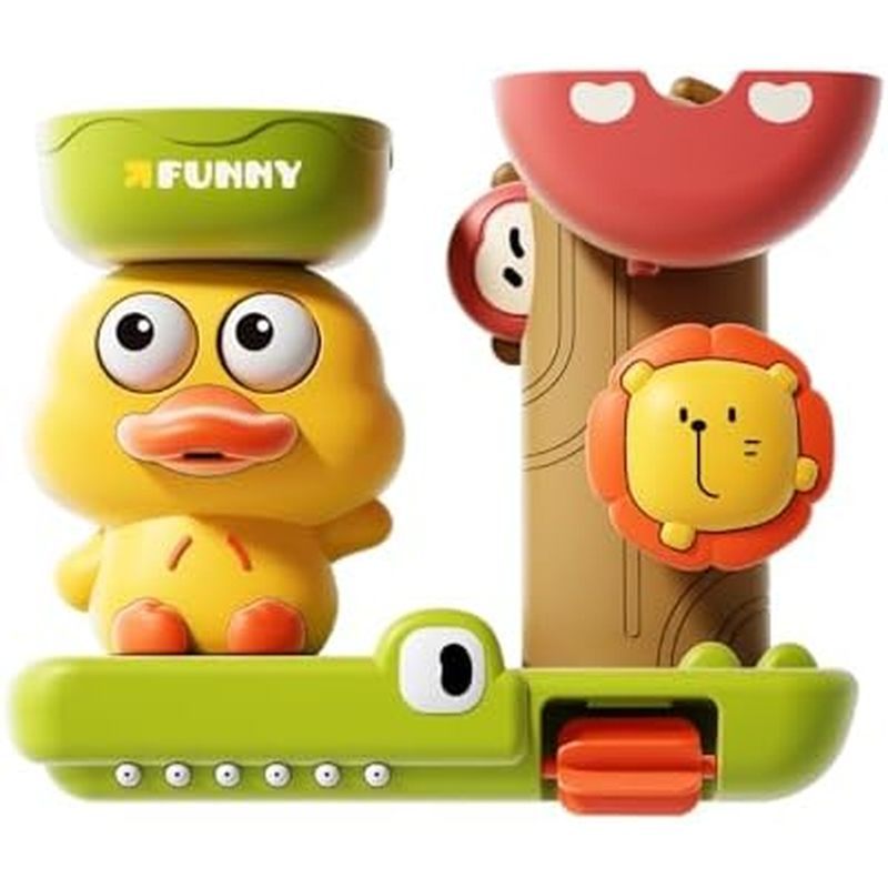 Đồ chơi tắm cho trẻ em từ 1-3 tuổi, Đồ chơi tắm vịt cho bé 6-12 tháng tuổi, Đồ chơi tắm cho trẻ mới 