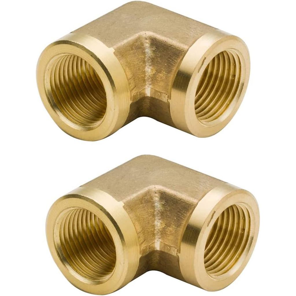 Lắp ống đồng Legines - Khuỷu tay 90 độ rèn, 1 / 8 "x 1 / 8", 1 / 4 "x 1 / 4", 3 / 8 "x 3 / 8", 1 / 2