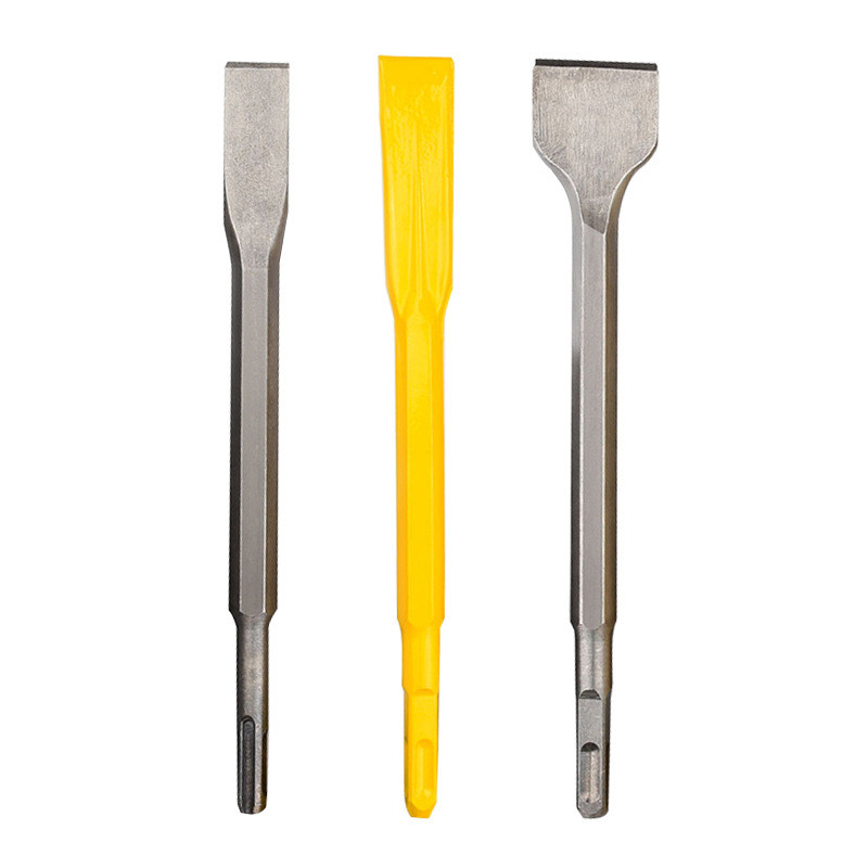 [MHJ] Bộ đục búa SDS Plus Thép có độ cứng cao Độ sắc nét bền để phá vỡ bê tông [BL-C]