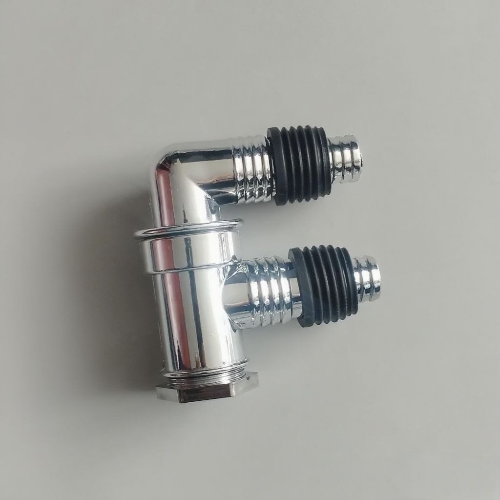Bộ thoát nước sàn ABS thẳng: Mạ nhựa khuỷu tay chung Tee phổ thông