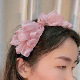Băng Đô Cài Tóc Phối Nơ Bản To Cho Nữ