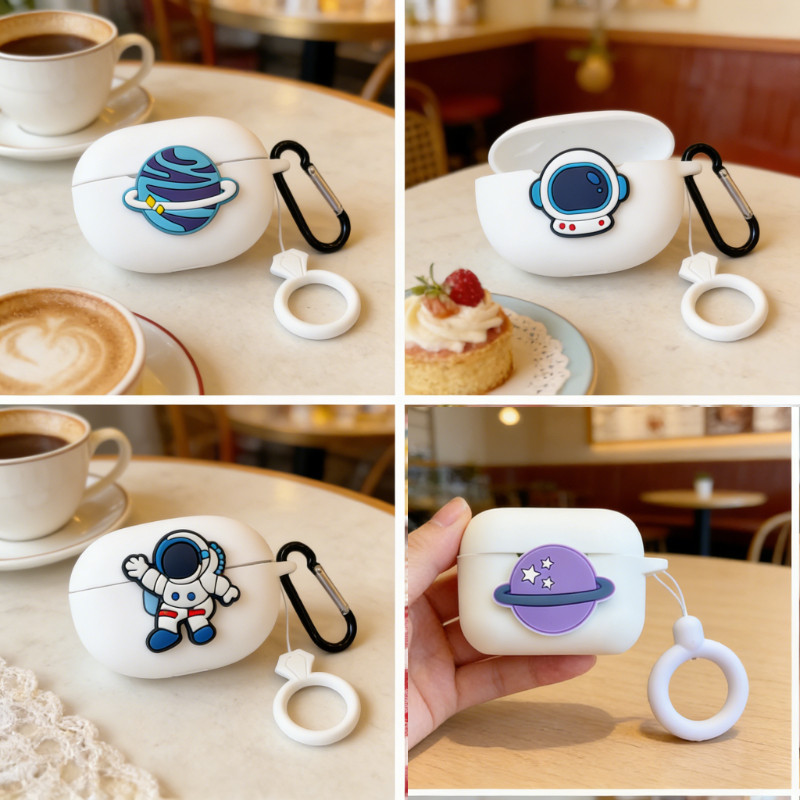 Ốp lưng hoạt hình Haylou GT1 2022 Vỏ tai nghe silicon