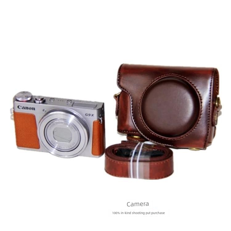 bao đựng máy ảnh digital Túi đựng máy ảnh dùng cho Canon G9X G9XII bao da G9X MarkII bao bảo vệ túi 