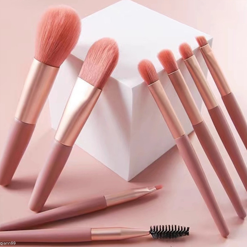 Bộ 8 cọ trang điểm bằng nylon cọ bóng. cọ tán phấn mắt cọ má hồng bộ cọ trang điểm mặt