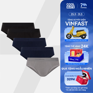 Combo 5 quần lót nam tam giác Cotton Coolmate (màu ngẫu nhiên)