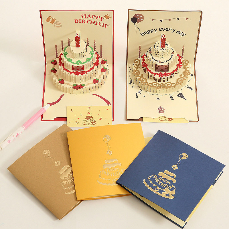 thiệp sinh nhật Vui vẻ birthday card envelope small birthday cards thiệp sinh nhật 1