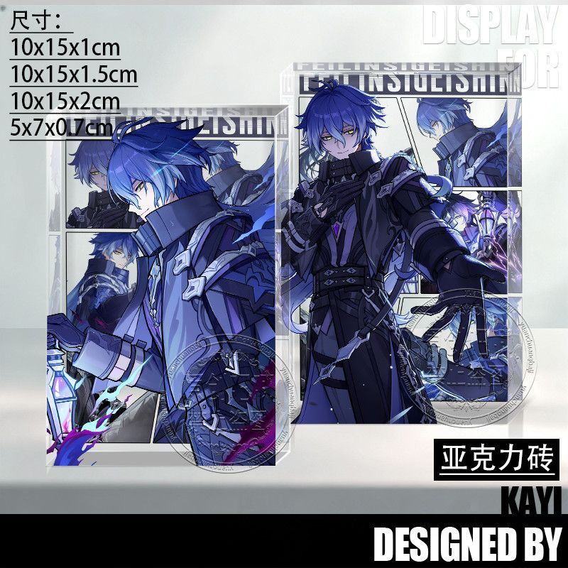 Fidelin / Lauma Acrylic Brick Columbina / Damselette / Phụ kiện trò chơi / uyjuk