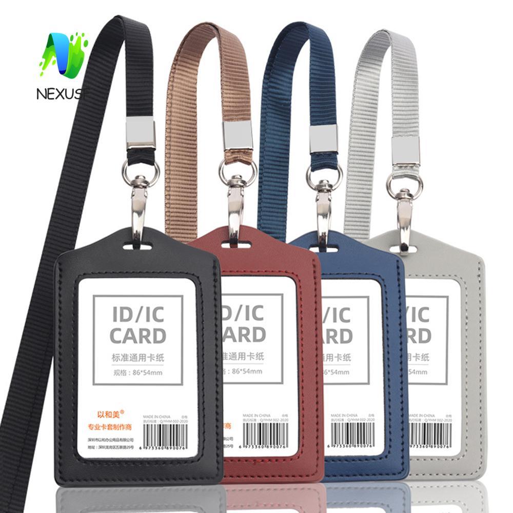 Hộp đựng thẻ tín dụng NEXUSF Chất lượng cao Nam Nữ Access Card Holder Business Office Name ID Card C