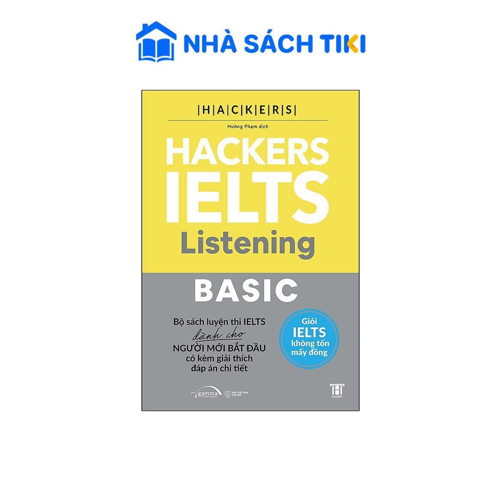 Sách Hackers IELTS Basic- Listening