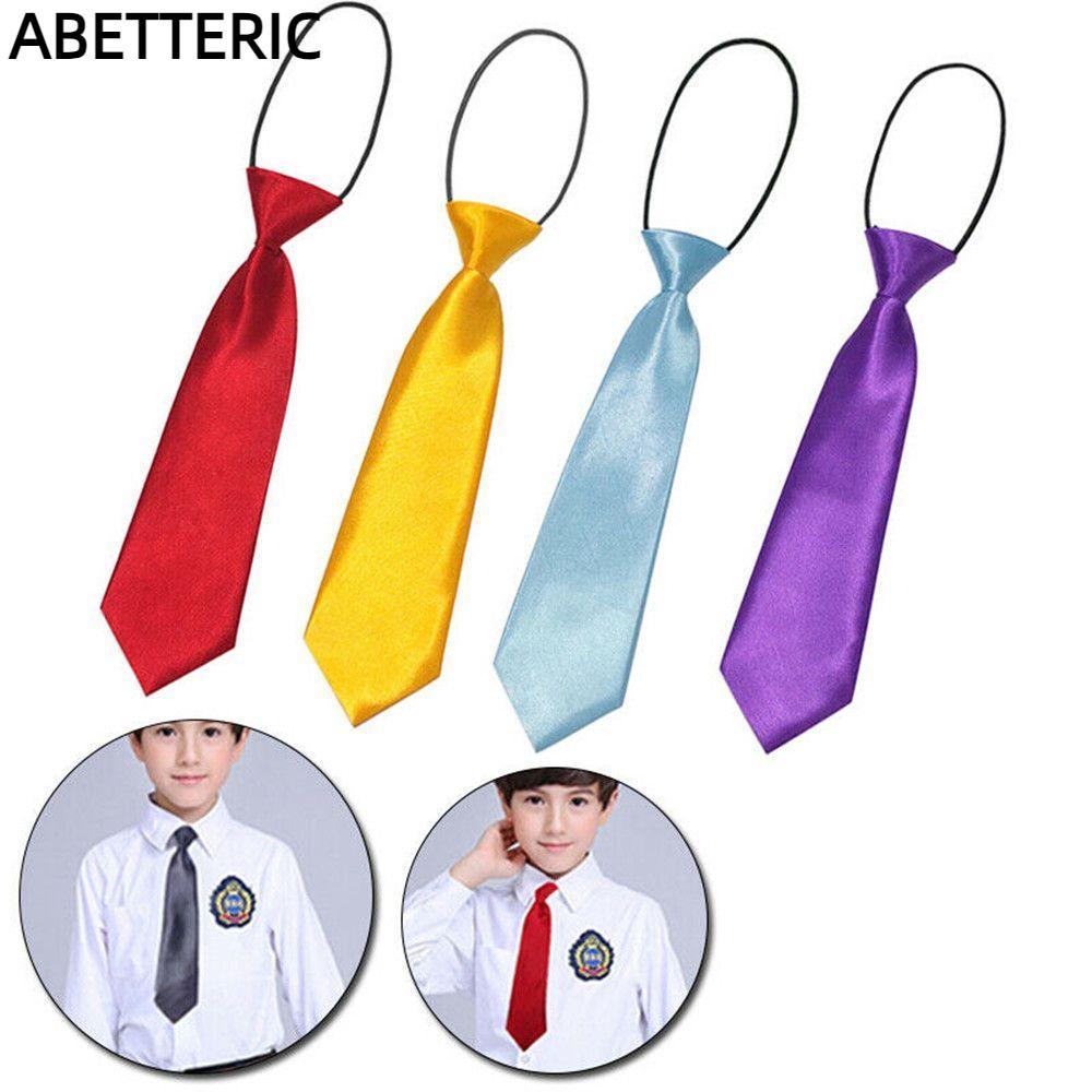 ABETTERIC Tie Hedging Party Gentleman Tie Child Dress Tie For Children