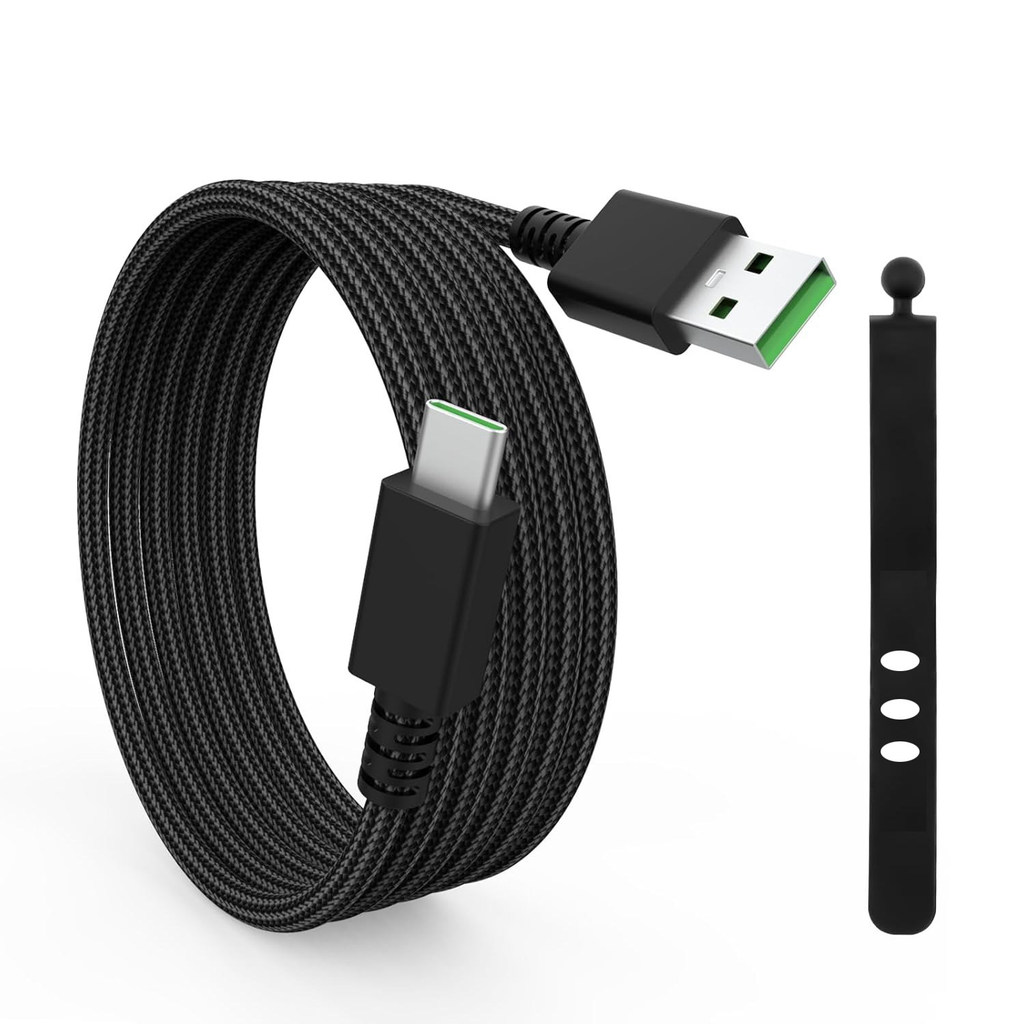 Thích hợp cho Razer Razer Wolverine Wolverine V2 V3 Pro Pro Gamepad Cáp dữ liệu sạc USB Type C