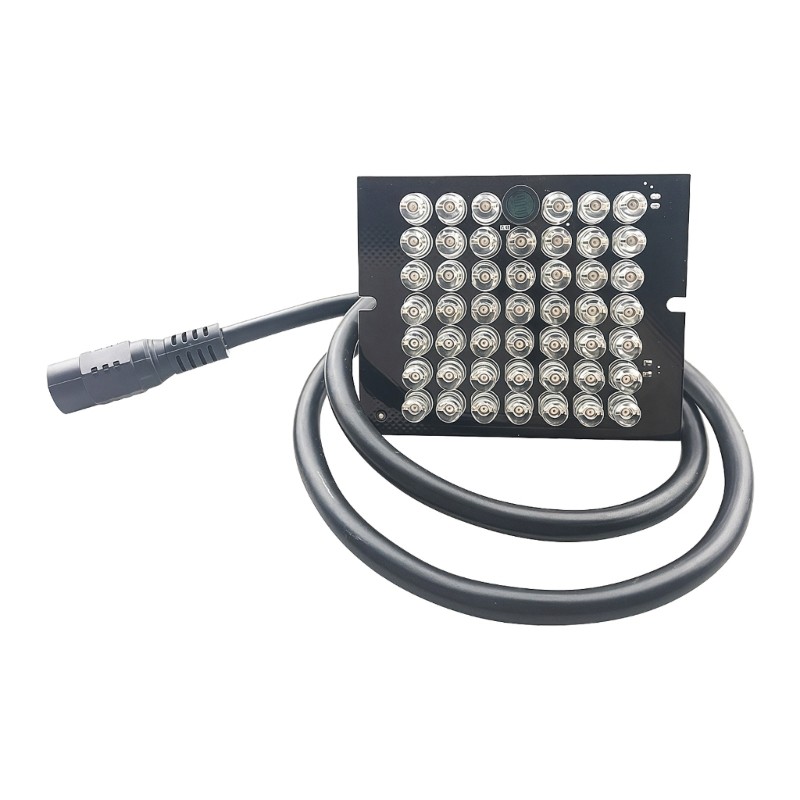 Kelnny Covert Night View IR Light IR Illuminators cho CCTV 48 LED 940nm LED 12V Đèn lấp đầy chống nư
