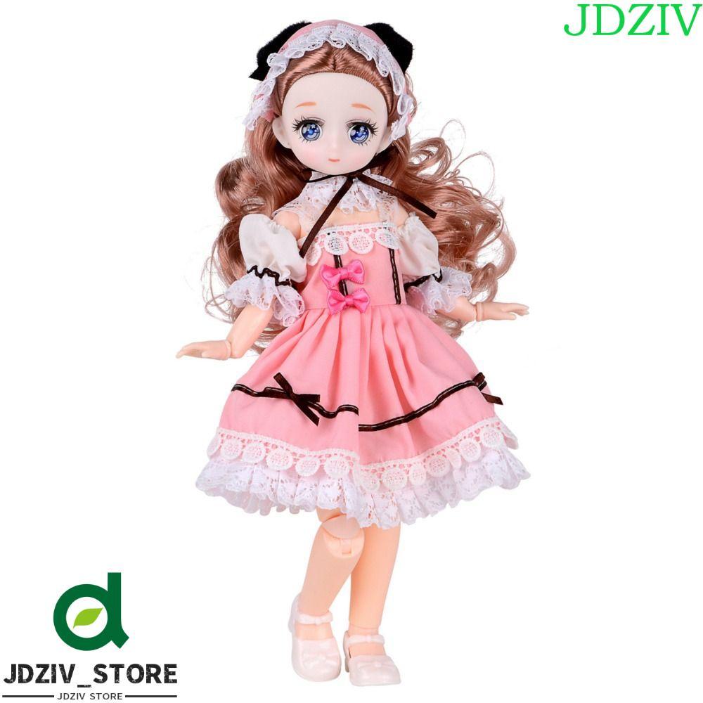 JENNIFERDZ 1 / 6 Quần áo búp bê BJD, Váy treo công chúa búp bê 30cm tinh tế, Phụ kiện búp bê đáng yê