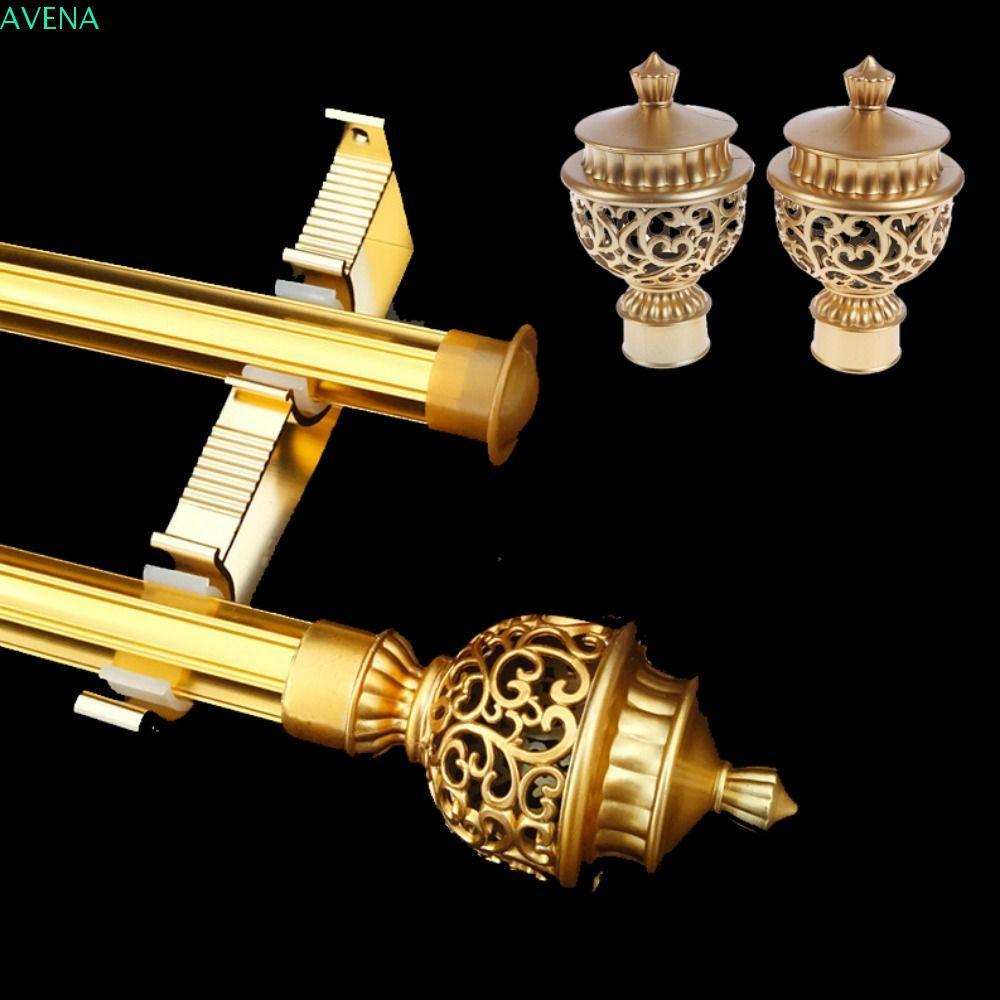 AVENA Drapery Rail Ends 2023 Phụ kiện rèm trang trí rỗng bền bỉ