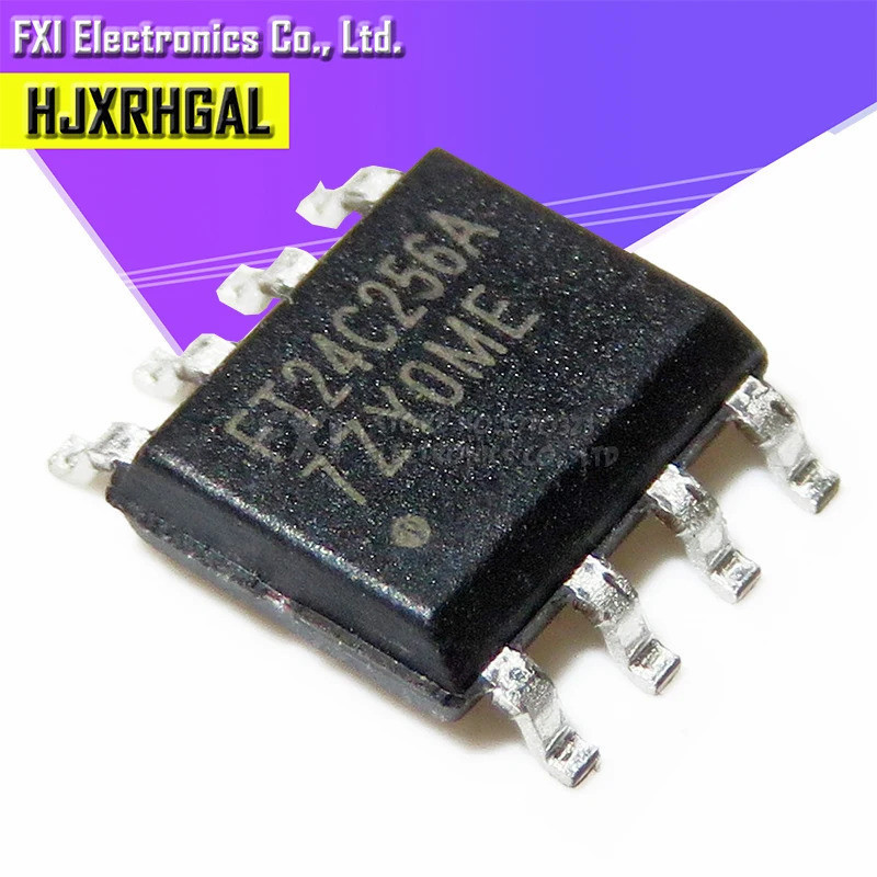 10 CÁI AT24C256N-SU27 AT24C256 SOP8 SOP AT24C256N-1 mới nguyên bản