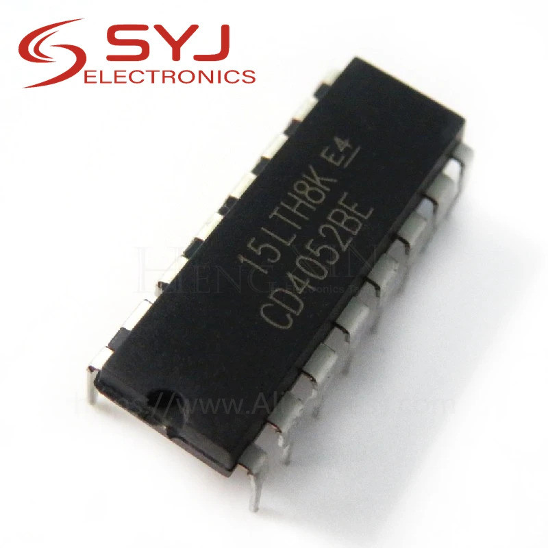 10 Cái / lốc CD4052BE CD4052 4052BE DIP-16 Còn Hàng