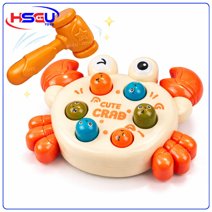 Bộ Đồ Chơi Đập Thú Cho Bé No.666 Dễ Thương, Trò Chơi Phản Xạ Nhanh, Vui Nhộn, Kích Thích Vận Động
