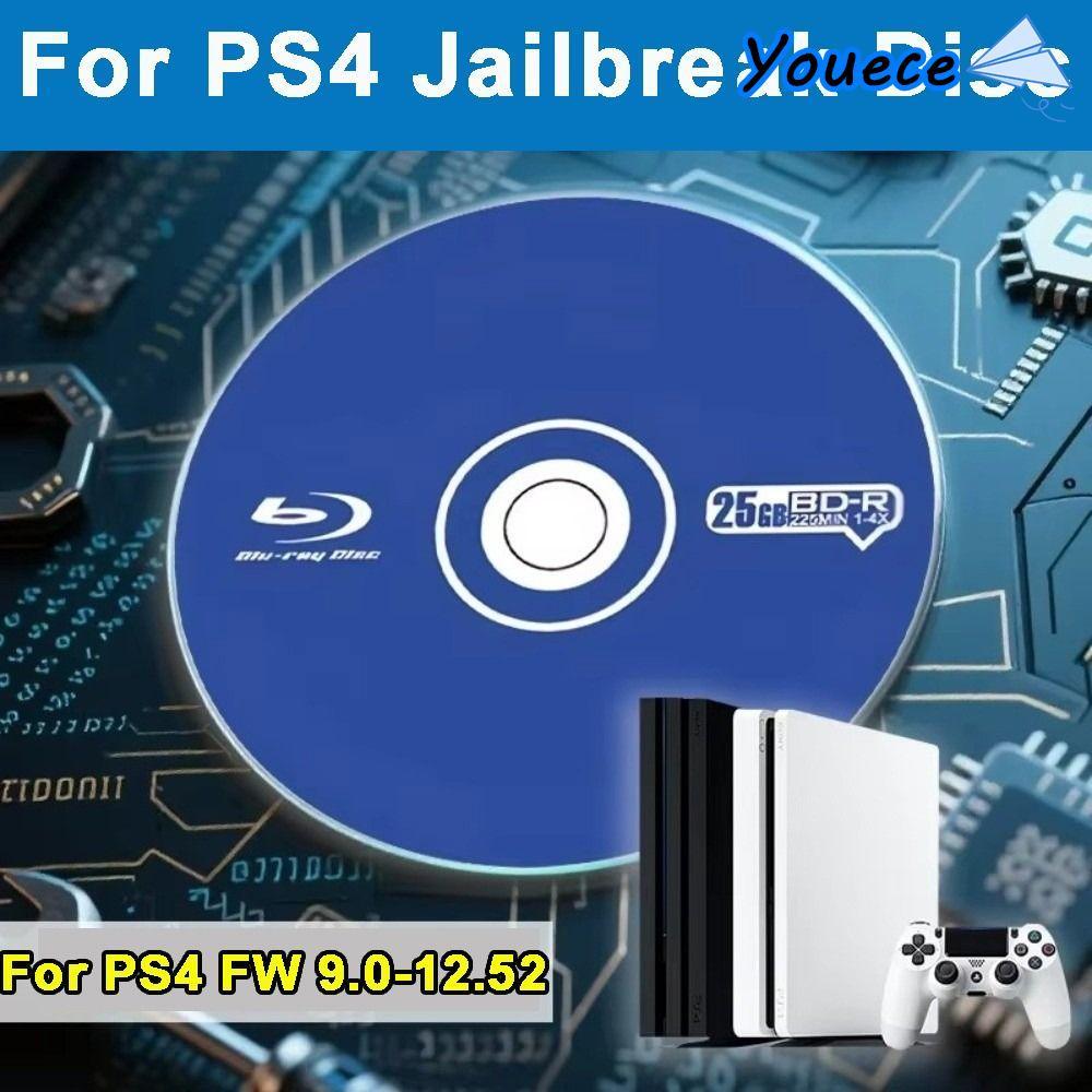 Đĩa YOUCE BD-JB, Dành Cho Firmware 9.0-12.52 Không Cần Đĩa bẻ khóa tất cả trong một PC, 1 Click Boot