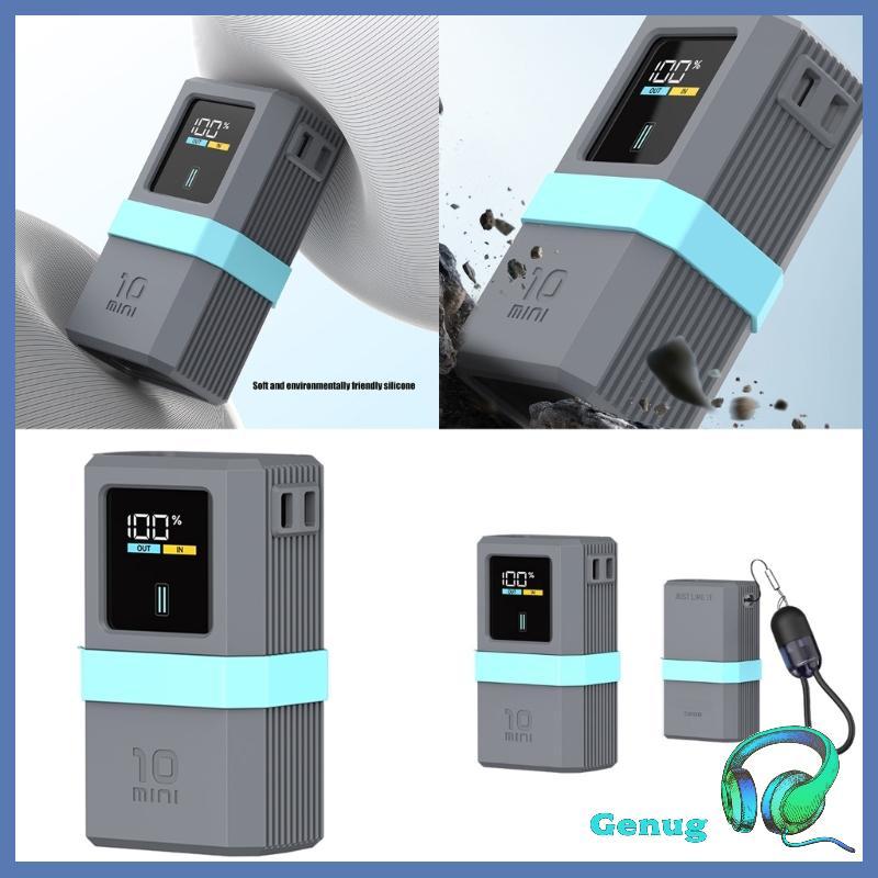 Ốp Silicon Genug Cho 10 Mini 10000mAh PB1055 Lưu Trữ Ngân Hàng Năng Lượng Bảo Vệ Du Lịch