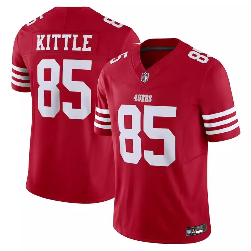 2025 NFL San Francisco 49ers San Francisco 49ers 85 Kittle Rugby Jersey