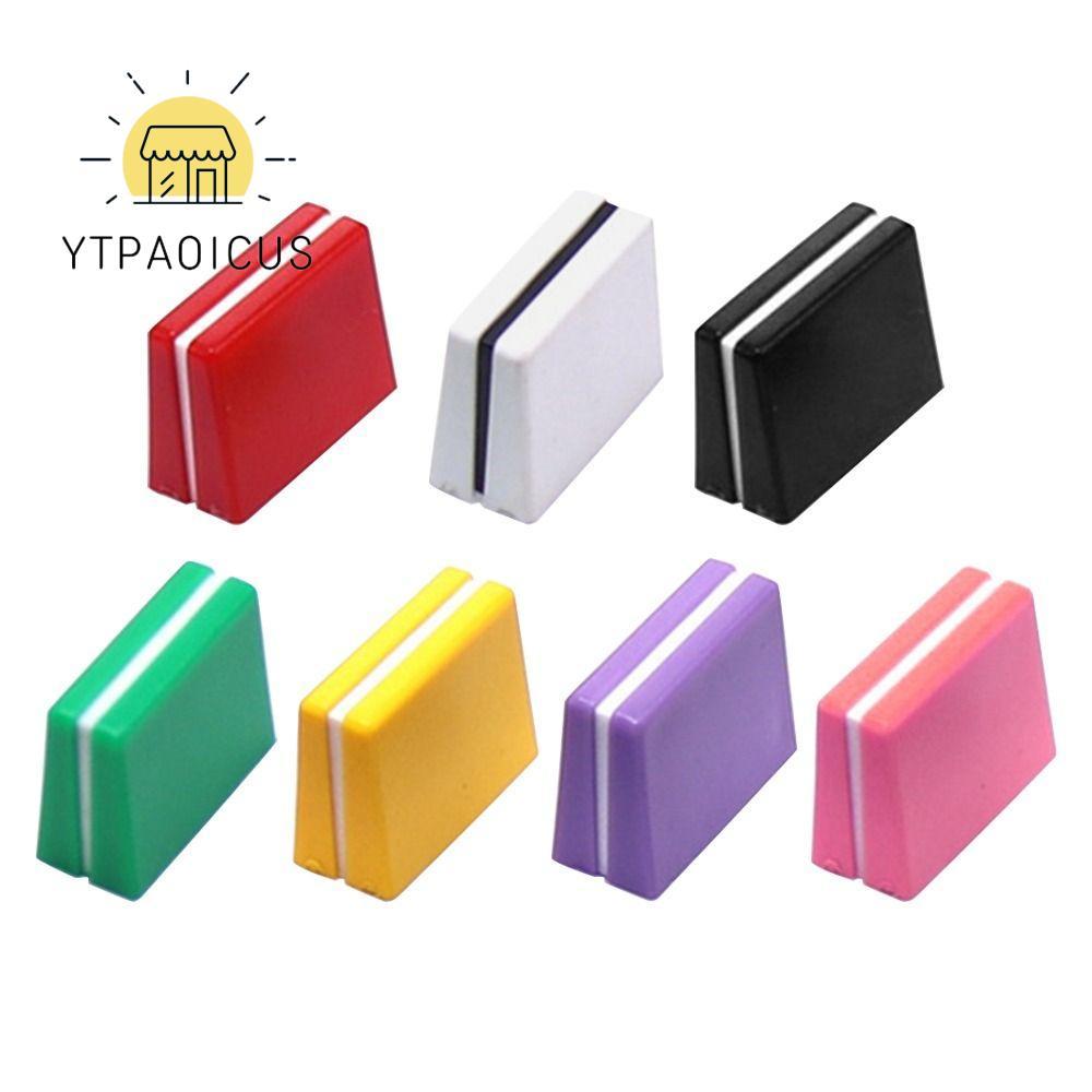 YURUYI 10 Chiếc Fader Cap Potentiometer Mixer Equalizer Push-Pull Cap Mixer Đĩa Player