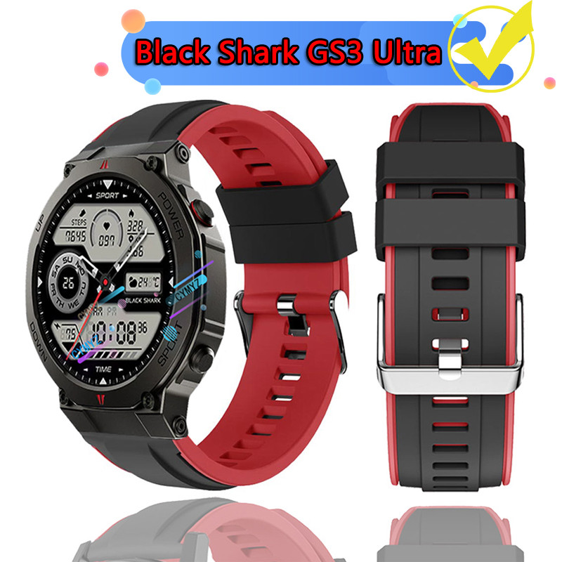 Black Shark GS3 Ultra Dây đeo đồng hồ thông minh Dây đeo silicon Black Shark GS3 Ultra dây đeo Dây đ
