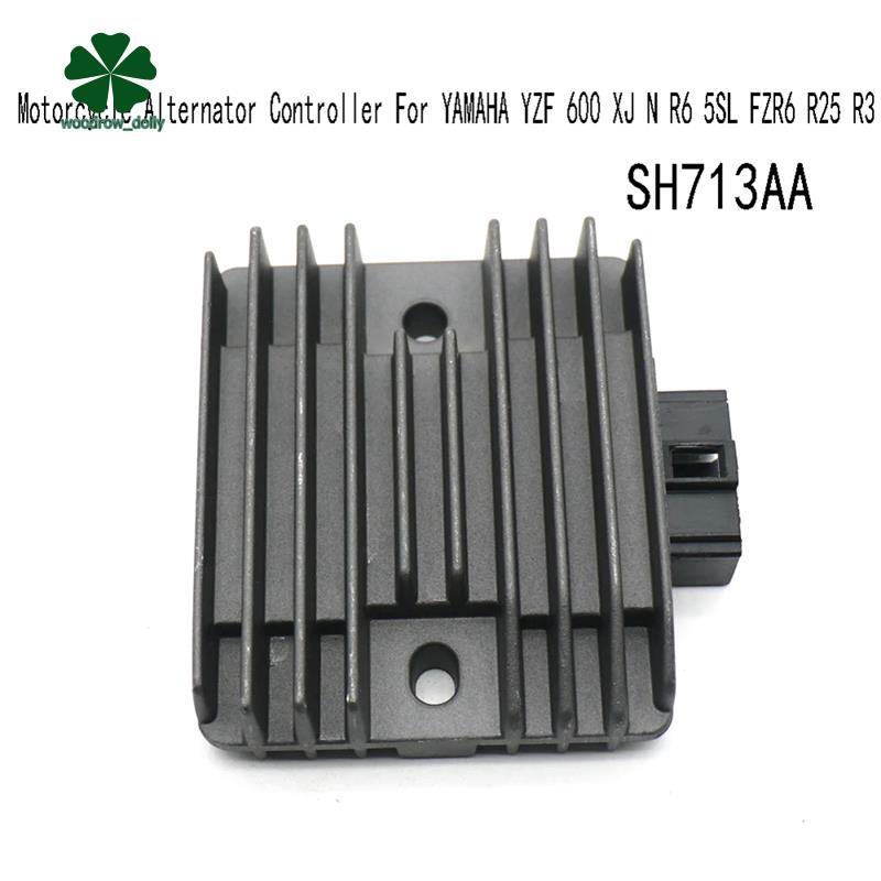 SH713AA Bộ điều khiển máy phát điện xe máy đa năng cho YZF 600 XJ N R6 5SL FZR6 R25 R3 Bộ chỉnh lưu 