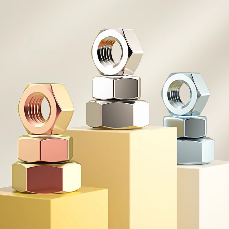 Đai ốc mạ kẽm có độ bền cao 1.98.8 GB6170 Nắp vít