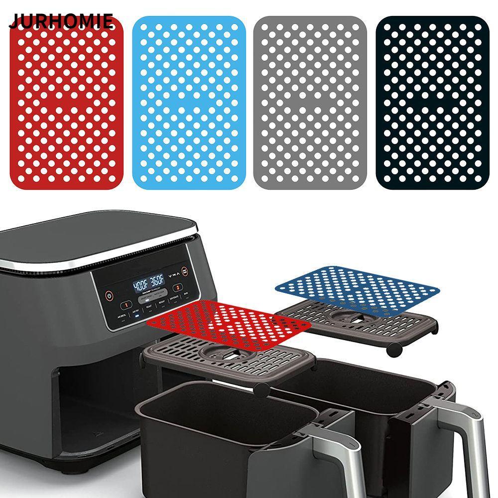 JURHOMIE Air Fryer Mat Lò nướng hình chữ nhật mềm mại cho Ninja DZ201 Foodi cho Ninja Foodi DZ201